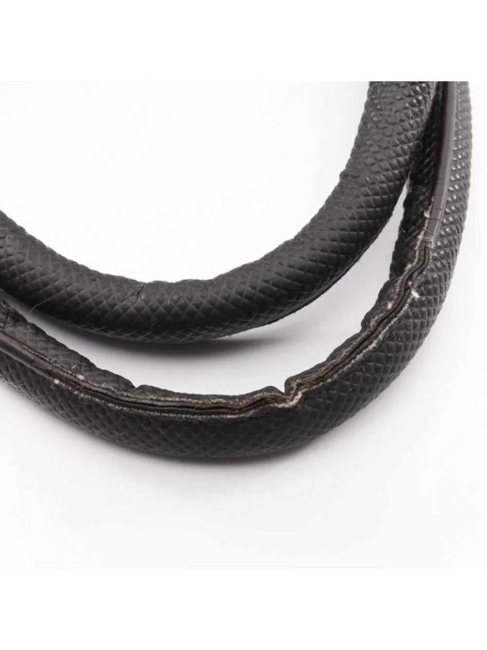Bottega Veneta Tote Marco Polo Intreccio Jet Dark Brown Canvas Leather